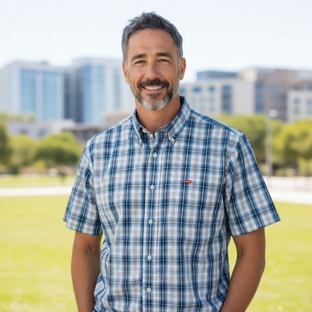 Men's  IZOD Saltwater Button Down Casual Shirt L